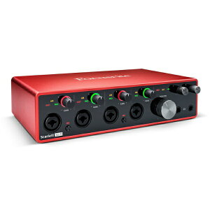 Focusrite オーディオインターフェイス Scarlett 18i8 3rd Gen Focusrite Scarlett18i8(gen3)セール