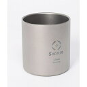S’more|スモア Titanium Double Cup 450 二重構造 チタンカップ(450mL) SMOrsUT001DCa450slv