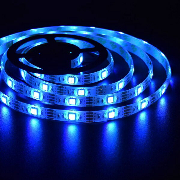 YAZAWA|ヤザワ テープライト ブルー/1.0m/USB電源/LED TPL011BL [2]