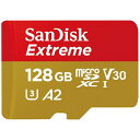 【まとめ買いで最大10 OFFクーポン(3/31まで)】 サンディスク｜SanDisk SanDisk Extreme microSDXC UHS-Iカード 128GB SDSQXAA-128G-JN3MD SDSQXAA-128G-JN3MD Class10 /128GB