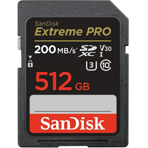 y܂Ƃߔōő10%OFFN[|(5/31܂)z TfBXNbSanDisk SanDisk Extreme PRO SDXC UHS-IJ[h 512GB SDSDXXD-512G-JNJIP SDSDXXD-512G-JNJIP [Class10 /512GB]