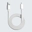 Pwnageåݥͥ ȥ饫 磻쥹 USB-C  USB-A֥ [1.8m] ۥ磻 pw-usb-type-c-paracord-cable-white