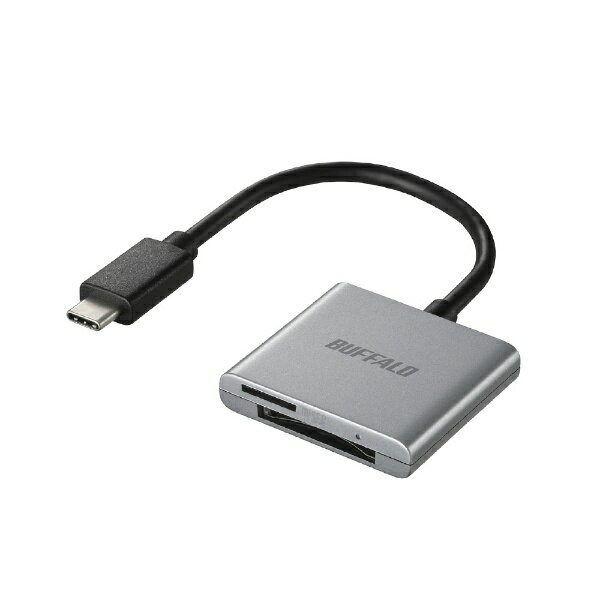 BUFFALOåХåե BSCR110U3CSV USB3.2Gen1Type-C ɥ꡼ SD/microSD֥å С