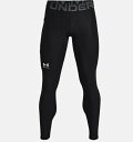 アンダーアーマー｜UNDER ARMOUR メンズ UAヒートギアアーマー レギンス UA HG Armour Leggings(XLサイズ/Black×White) 1361586