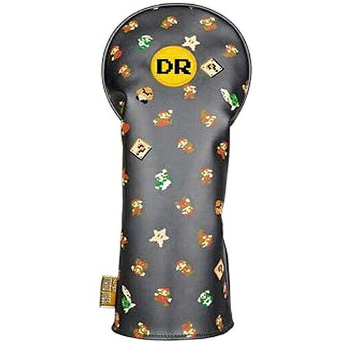 LYNX｜リンクス ドライバー用 ヘッドカバー スーパーマリオブラザーズ(ダイヤル式番手札付) SBHD002