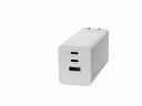 ASUS｜エイスース AC - USB充電器 ノートPC・タブレット対応 100W  100W 3-Port GaN Charger ホワイト ASUS_GAN3_100W
