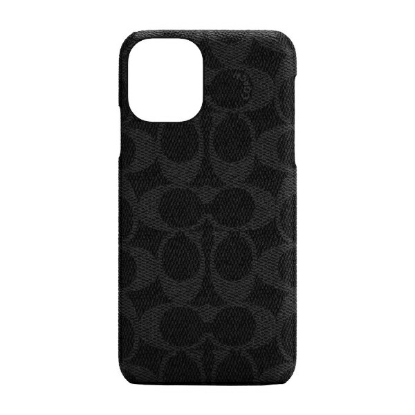 COACH｜コーチ COACH iPhone 12 mini Slim Wrap Case - Signature C Black CIPH-060-SCBLK