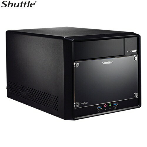 Shuttle｜シャトル ベアボーンキット Intel H510搭載 ブラック SH510R4 3