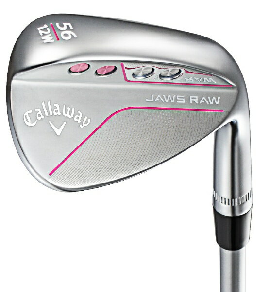 キャロウェイゴルフ レディース ウェッジ JAWS RAW Womens ロフト角：50.0°/バンス角：12.0°《ELDIO 40 for Callaway カーボンシャフト》 硬さ(Flex)：A【W Grind】