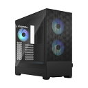 FRACTAL DESIGNbtN^fUC PCP[X [ATX /Micro ATX /Mini-ITX] Pop Air RGB Black TG Clear Tint ubN FD-C-POR1A-06