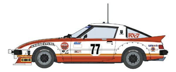 長谷川製作所｜Hasegawa 1/24 マツダ サバンナRX-7(SA22C)1979 デイトナ CAR No.77 【代金引換配送不可】