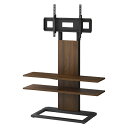 【エントリー最大4倍|6/1迄】 ハヤミ工産|Hayami Industry 〜86V型対応壁寄スタンド KF-2900M ダークブラウン KF-2900M