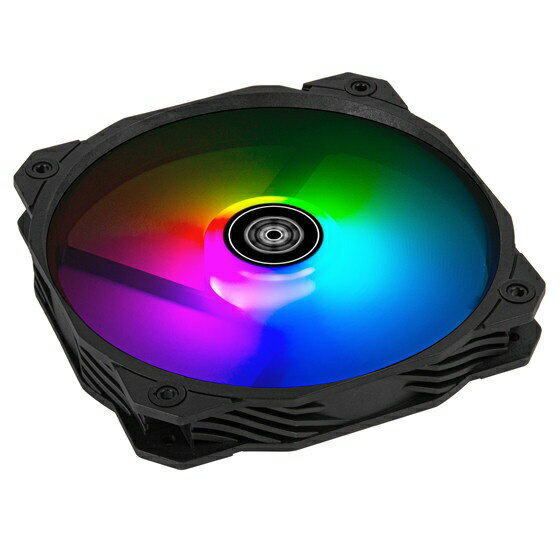 SilverStone｜シルバーストーン ケースファン [160mm /1600RPM] Shark Force 160 ARGB ブラック SST-SF160B-ARGB