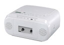 東芝｜TOSHIBA CDラジカセ ホワイト TY-CDM2(W) [ワイドFM対応 /CDラジカセ] その1