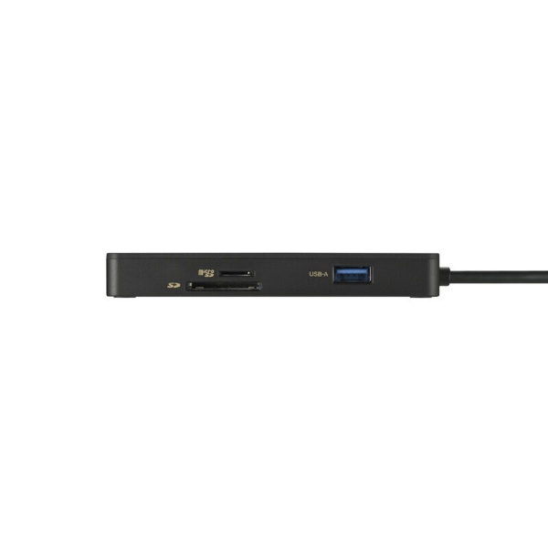 BUFFALO｜バッファロー ［USB-C オス→メス カードスロットx2 / HDMI / LAN / USB-A / USB-Cx2］USB PD対応 85W ドッキングステーション ブラック LUD-U3-CGCBK [USB Power Delivery対応] 2