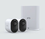 Arlo｜アーロ Arlo Ultra 2スポットライトワイヤレスセキュリティカメラ 2台セット VMS5240-200APS [無線 /暗視対応 /屋外対応]