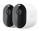 Arlo｜アーロ Arlo Pro 4スポットライトワイヤレスセキュリティカメラ 2台セット VMC4250P-100APS 無線 /暗視対応 /屋外対応