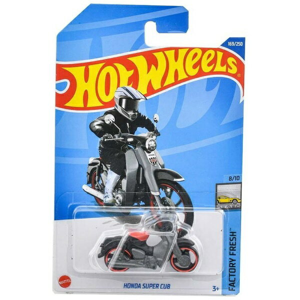 マテル｜Mattel ホットウィール HHF10 ベーシックカー ホンダ スーパーカブ 【代金引換配送不可】