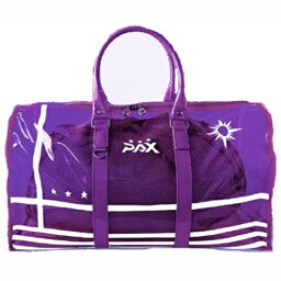 LYNX｜リンクス PAX パクス クリアボストンバッグ(横幅50×高さ29×マチ22cm/PURPLE) PAXBB-01【返品交換不可】