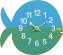 ジョージ・ネルソン｜George Nelson Zoo Timer Clock フィッシュ GN902 NELSON CLOCK（ネルソンクロック）