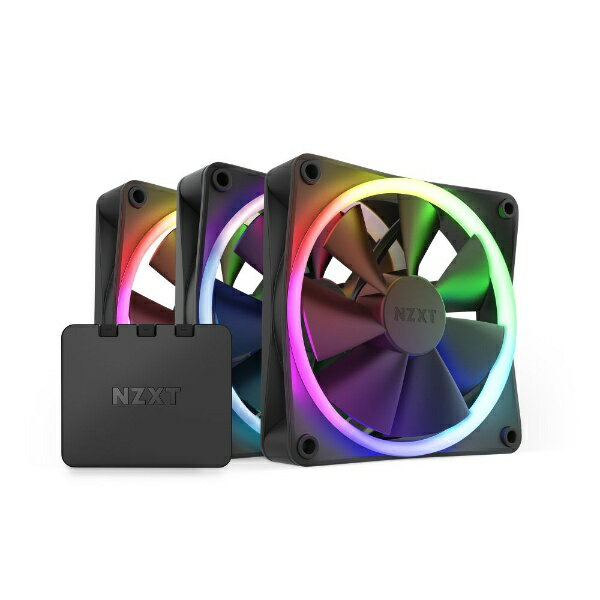 NZXTbGk[bgGbNXeB[ P[Xt@x3 [120mm  1800RPM] {Rg[[ F Series RGB Fans ubN RF-R12TF-B1