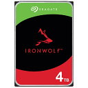 SEAGATE｜シーゲート ST4000VN006 内蔵HDD SATA接続 IronWolf(NAS用)キャッシュ256MB [4TB /3.5インチ] 1