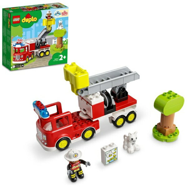 レゴ®デュプロ レゴジャパン｜LEGO LEGO（レゴ） 10969 デュプロ デュプロのまち はしご車