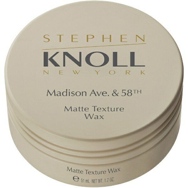 コーセー｜KOSE STEPHEN KNOLL Madison Ave. & 58TH（スティーブンノル マディソン58）マットテクスチュア ワックス 50g