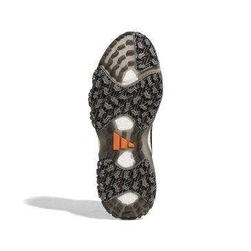 アディダス|adidas 26.5cm メンズ ゴルフシューズ コードカオス22 BOA EE相当(コアブラック×ダークシルバーメタリック×インパクトオレンジ) LVL63