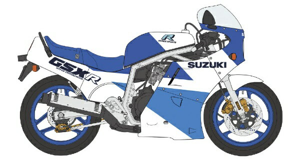 【2026年1月】 長谷川製作所｜Hasegawa 1/12 スズキ GSX-R750(H)(GR71G)“ブルー/ホワイトカラー”【発売日以降のお届け】 【代金引換配送不可】
