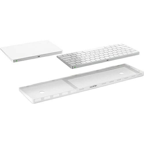 Twelve South｜トゥエルヴ サウス Apple Magic Keyboard＋Magic Trackpad 2用コンビネーションブリッジ MagicBridge ホワイト TWS-KY-000006