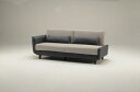 光製作所|HIKARI FURNITURE ソファーベッド ヨキ(W196×D92〜108×H83〜63×SH42cm) ネイビー【キャンセル・返品不可】(3)