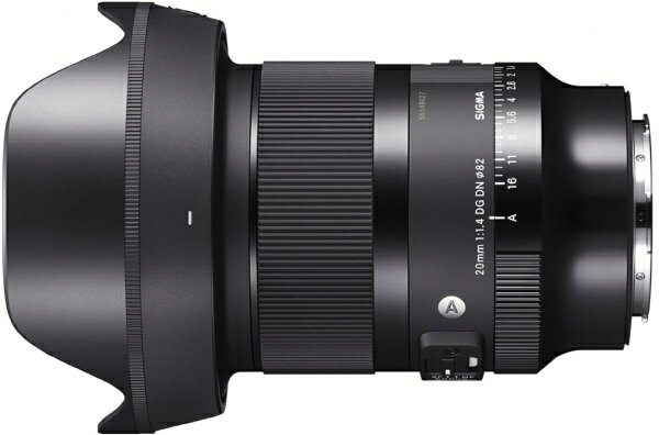 フルサイズ用レンズ「20mm F1.4 DG DN｜Art」
