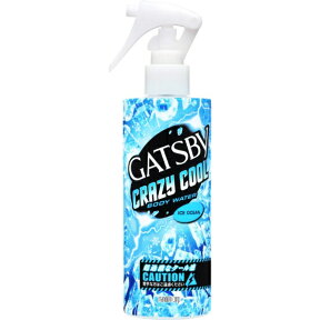 マンダム｜mandom GATSBY(ギャツビー) クレイジークール ボディウォーター アイスオーシャン(170ml)〔デオドラント〕 アイスオーシャン