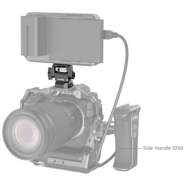 SmallRig｜スモールリグ RRI互換 パン軸&チルト軸調整可能モニターマウント SR2903