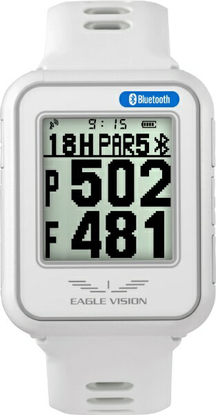 朝日ゴルフ用品｜ASAHI GOLF GPS ゴルフナビゲーション ウォッチ EAGLE VISION watch 6(ホワイト) EV-236