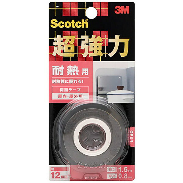 超強力両面耐熱用KHR-12R 12ミリX1.5M