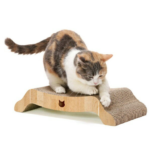 猫壱｜necoichi バリバリベッド M 1個 ライトブラウン