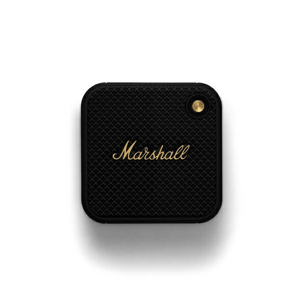 Marshall｜マーシャル ブルートゥーススピーカー Willen Black and Brass 防水 /Bluetooth対応 【rb_audio_cpn】