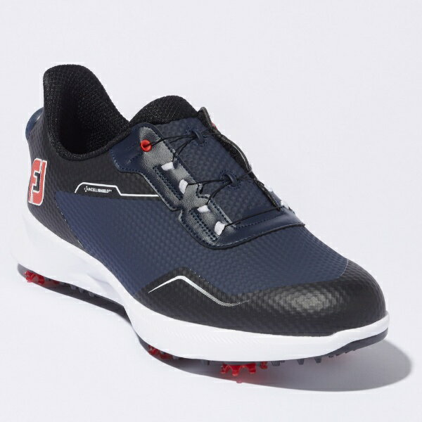 フットジョイ｜FootJoy 27.5cm メンズ ゴルフシューズ MEN’S FJ アタック BOA ウィズW：3E相当(ネイビー) 53378 W095【返品交換不可】