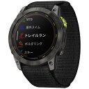 GARMIN｜ガーミン Enduro 2（エンデューロ 2） Dual Power GPSスマートウォッチ【Suica対応】 GARMIN（ガーミン） Black Carbon Gray DLC Ultra Fit Band 010-02754-11