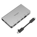 Targusb^[KX LANϊA_v^ [USB-C IXX LAN /USB-CXd{USB-Ax3 /USB Power DeliveryΉ /100W] 1GbpsΉ(Chrome/Mac/Windows) Vo[ ACA951