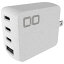 CIOå NovaPort QUAD 65W GaN®Ŵ USB-C3USB-A1ݡ ۥ磻 CIO-G65W3C1A-N-WH [4ݡ /Quick Chargeб /GaN(ⲽꥦ) ]