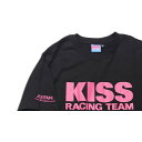 KIJIMA|キジマ KISS Racing Team Tシャツ M ブラック K1345B06