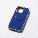 DEFF|ディーフ iPhone 14 Pro 6.1インチ用ケース 「HYBRID CASE Etanze」 金青(プルシアンブルー) DCS-IPE22MP...