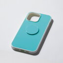 DEFF|ディーフ iPhone 14 Pro Max 6.7インチ用ケース 「HYBRID CASE Etanze」 白群(ライトブルー) DCS-IPE22...