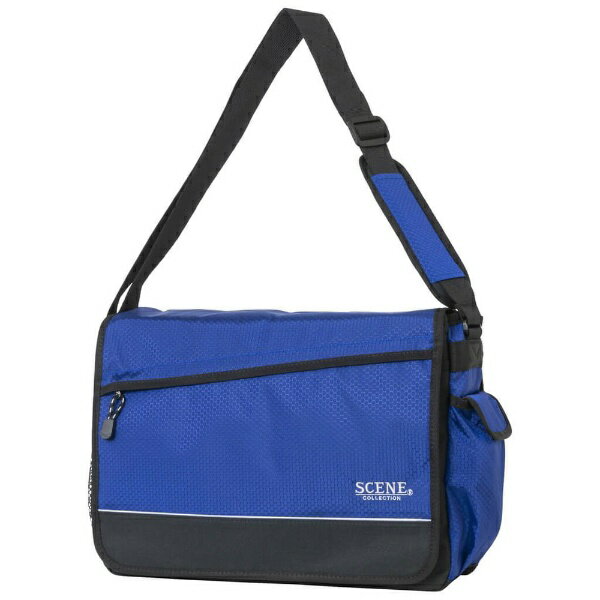 SCENE｜シーン かぶせショルダーバッグ SCENE（シーン） ブルー SN-12261-BL