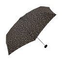 ビコーズ|because 折りたたみ傘 UMBRELLAS MINI Leopard Mini レオパード ミニ(ブラック) BE-01161