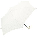 rR[Ybbecause ܂肽ݎP UMBRELLAS MINI Dots Glitter Heatcut MinihbgOb^[q[gJbg ~j zCg BE-01612 [JpP]