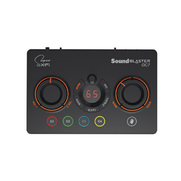 �ڥ���ȥ꡼�Ǻ���2���ݥ�����������1/20�ޤǡ� CREATIVE�å��ꥨ���ƥ��֥�ǥ��� �إåɥۥ󥢥�� USB-A��³ Sound Blaster GC7(Mac/Win��PS4/PS5/Nintendo Switch) SB-GC7-A